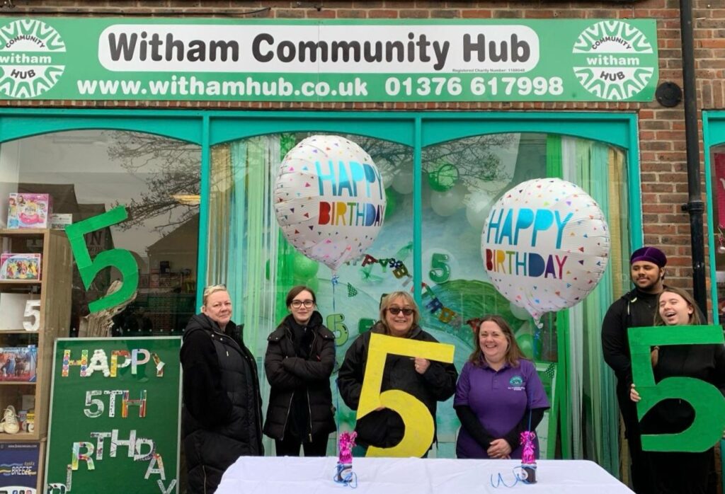 The Witham Hub celebrates its fifth birthday with a party and a new Hub in Braintree